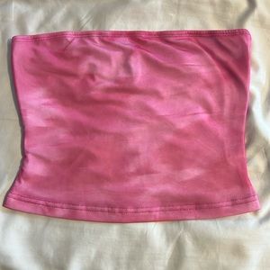 Size 4 Princess Polly Dunstan tube top in pink